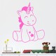 Sticker mignone petite licorne