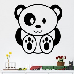 Sticker mignon petit ours