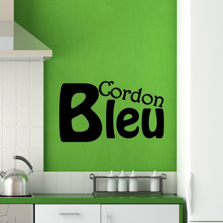 Sticker cordon bleu