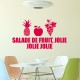 Sticker salade de fruit, jolie...