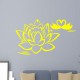 Sticker lotus et signes en coeur