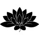 Sticker design lotus