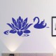 Sticker signe et fleur de lotus