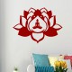 Sticker fleur de lotus yoga