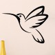 Sticker oiseau volant