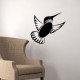 Sticker mignon petit oiseau