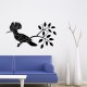 Sticker oiseau sur une branche