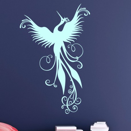 Sticker magnifique oiseau