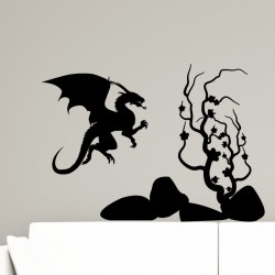 Sticker design dragon