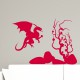 Sticker design dragon
