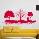 Sticker design arbres et nature