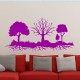 Sticker design arbres et nature