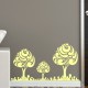 Sticker style d'arbres