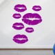 Sticker design lèvres