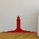 Sticker vue sur un phare