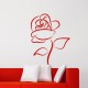 Sticker design rose