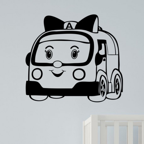 Sticker voiture d'ambulance amusant