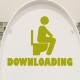 Sticker downloading WC