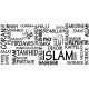 Sticker Texte Islam et partage 3681