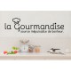 Sticker La gourmandise, source de bonheur