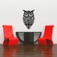 Sticker silhouette d'un hibou