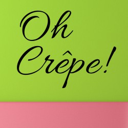 Sticker Oh crêpe!