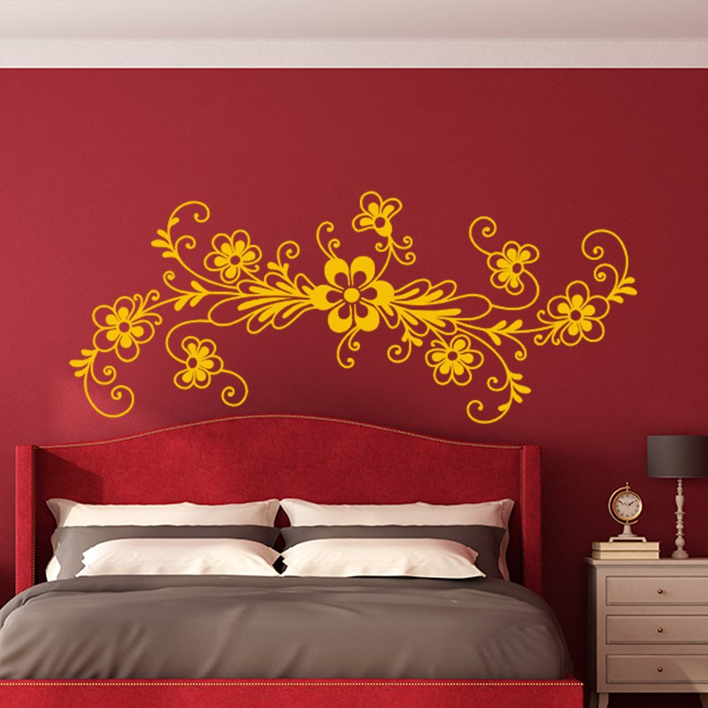 Sticker Muraux déco fleurs pas cher - Accueil discount - stickers ...
