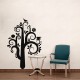 Sticker mural design plante