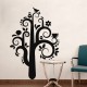 Sticker mural design plante