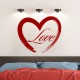 Sticker mural love in heart