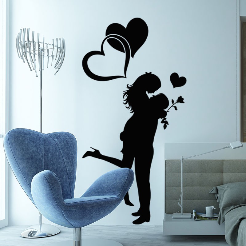 Sticker mural le grand amour pas cher - Stickers Muraux discount - stickers  muraux - madeco-stickers