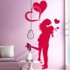 Sticker mural le grand amour