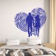 Sticker mural ballade en amoureux