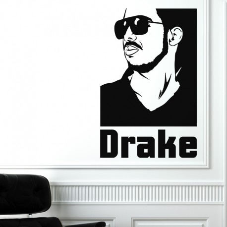 Sticker mural Drake