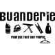 Sticker mural buanderie