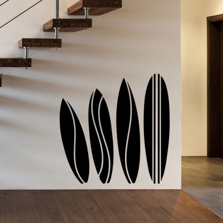 Sticker Ethnique design planche de surf