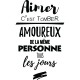 Sticker Aimer c’est tomber amoureux