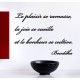 Sticker citation "Le bonheur se cultive"