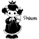 Sticker prénom personnalisable Princesse gourmande