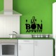 Sticker Accessoires cuisine bon appetit