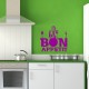 Sticker Accessoires cuisine bon appetit