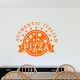 Sticker Authentic Italian pizza II