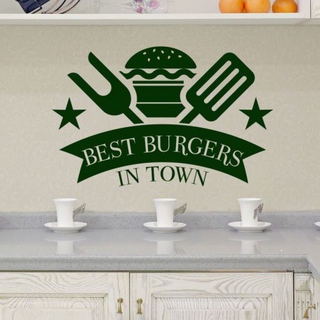 Sticker cuisine Best burgers in town II