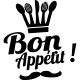 Sticker cuisine Bon appétit !