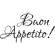 Sticker cuisine Buon Appetito