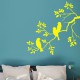 Sticker Silhouette oiseaux