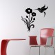 Sticker Le colibri qui butine