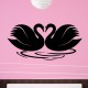 Sticker 2 Cygnes amoureux