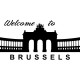 Sticker Bienvenue à Bruxelles