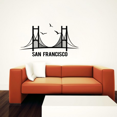 Sticker pont de San Francisco